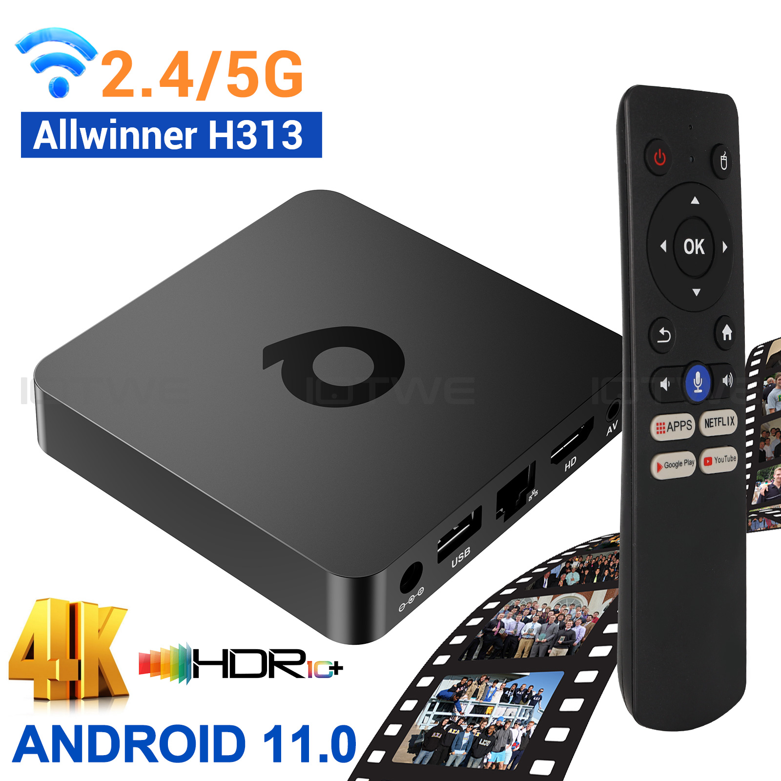 IOTWE T95Q 8K Support Android1 - огляд і ціна Radxa Rock 5B 16Gb