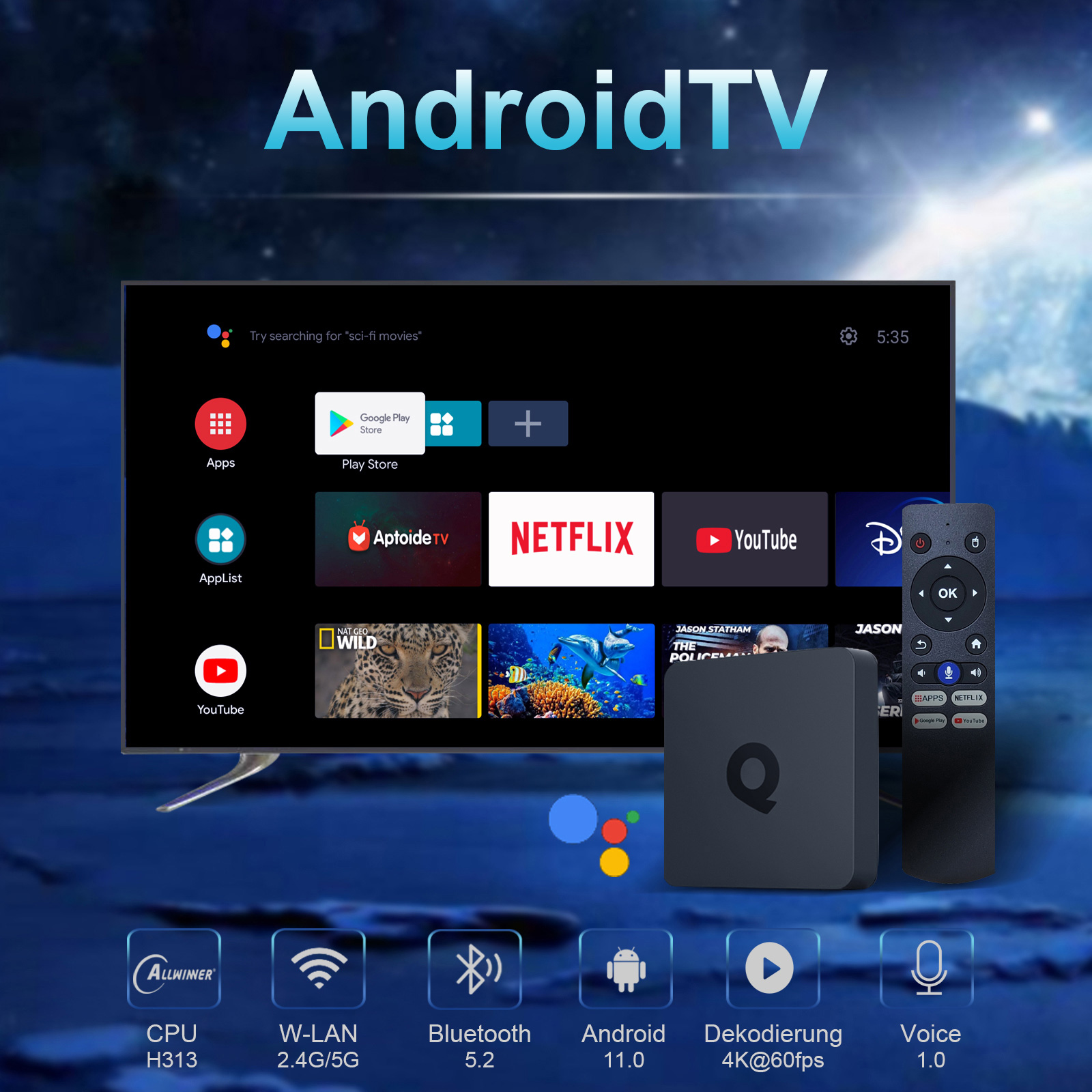 IOTWE T95Q 8K Support Android1 - огляд і ціна Radxa Rock 5B 16Gb