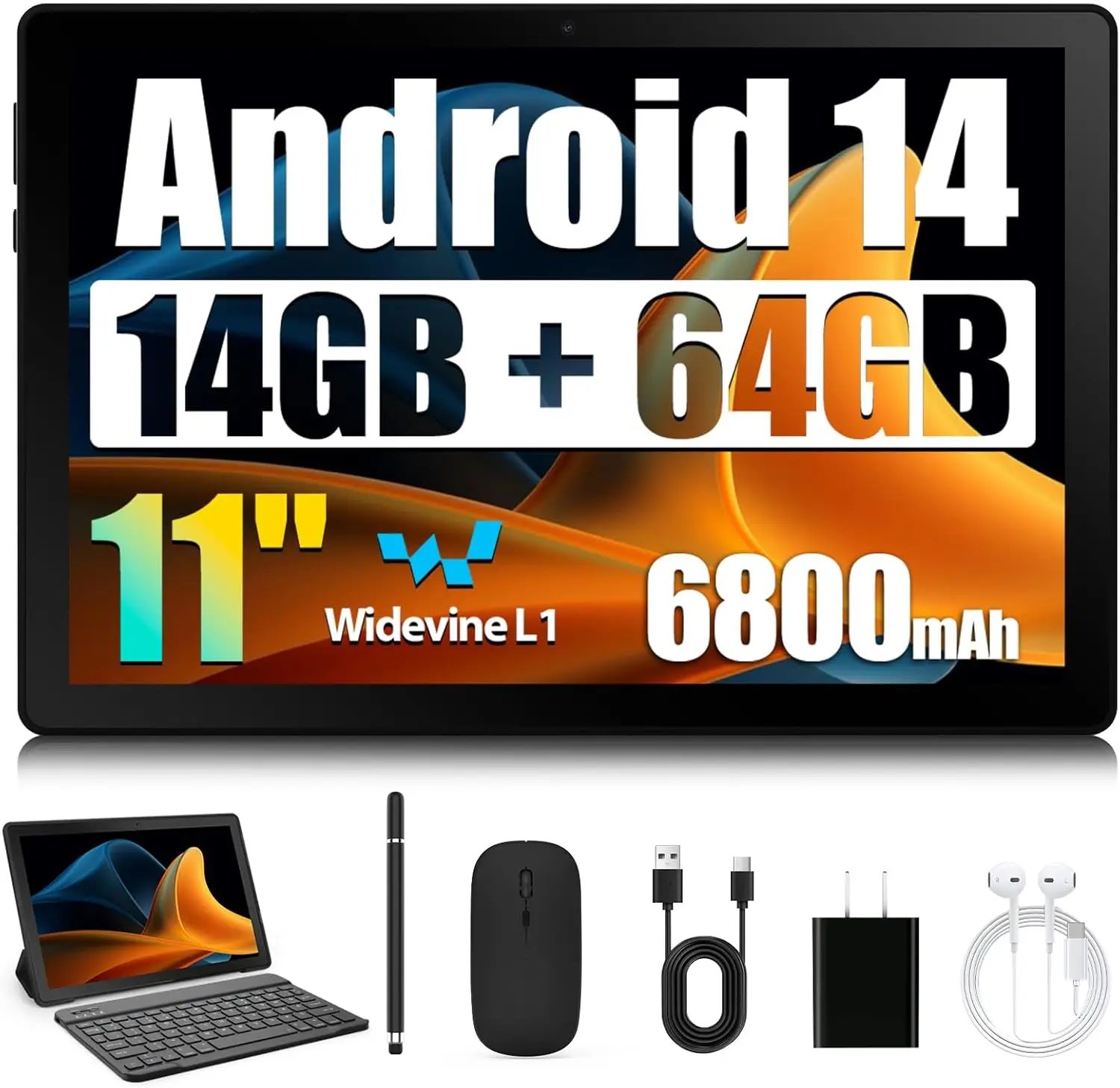 URAO 11 Inch Tablet Android 14 - огляд і ціна Khadas Vim4 8Gb