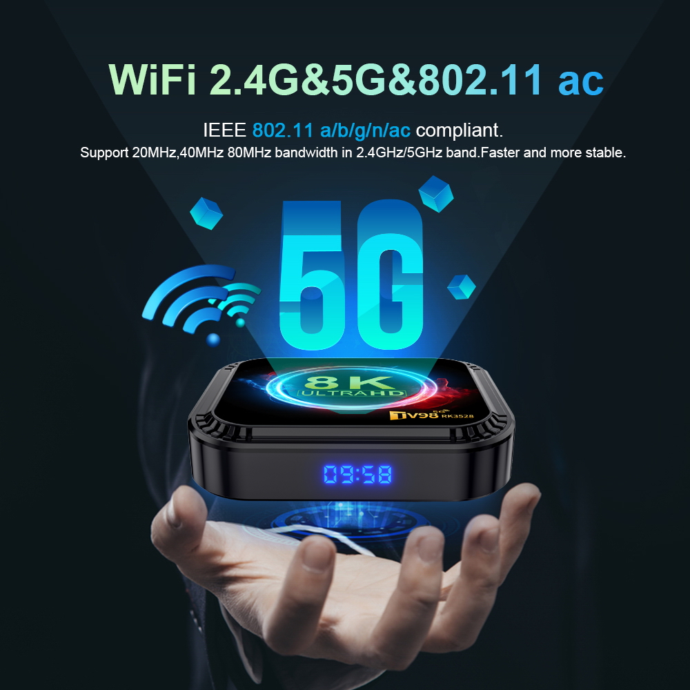 TV98 RK3528 TV Box Android 13  - огляд і ціна Radxa Rock 5B 16Gb